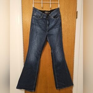 Torrid Premium Dark Wash Bombshell Flares 16 Tall